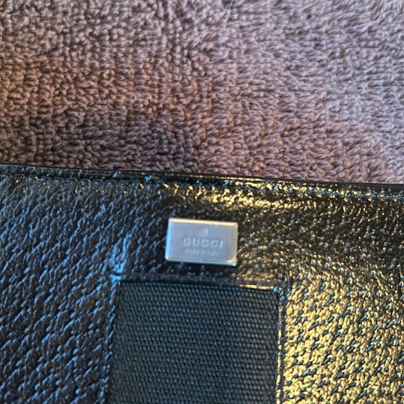 GUCCI Black Bi-fold Wallet with accordion change pocket - Picture 3 of 10